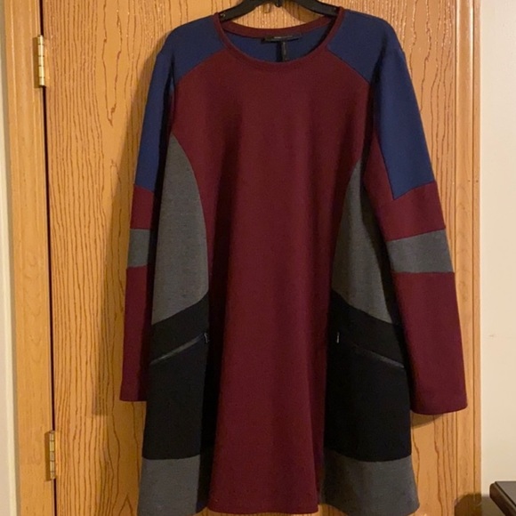 BCBGMaxazria Gigi Colorblocked Dress - Picture 2 of 8